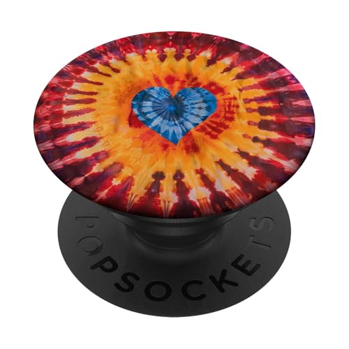 Batikherz PopSockets Klebender PopGrip Batikherz PopSockets Klebender PopGrip von Colorful Tie Dye Accessories