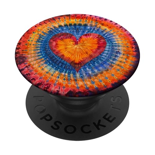 Batikherz PopSockets Klebender PopGrip Batikherz PopSockets Klebender PopGrip von Colorful Tie Dye Accessories