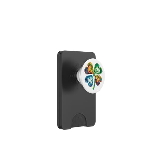 Grünes irisches Kleeblatt St. Patricks Day PopSockets PopWallet für MagSafe Grünes irisches Kleeblatt St. Patricks Day PopSockets PopWallet für MagSafe von Colorful Tie Dye Accessories