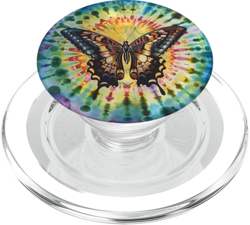 Monarch-Schmetterling-Batik-Wirbel PopSockets PopGrip für MagSafe Monarch-Schmetterling-Batik-Wirbel PopSockets PopGrip für MagSafe von Colorful Tie Dye Accessories