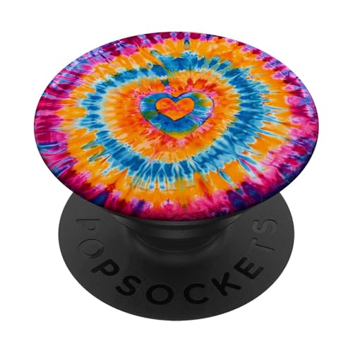 Süßes rosa-violettes Batik-Design, bunt PopSockets Klebender PopGrip Süßes rosa-violettes Batik-Design, bunt PopSockets Klebender PopGrip von Colorful Tie Dye Accessories