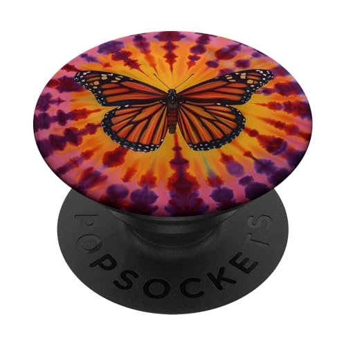 Süßes rosa-violettes Batik-Design, bunt PopSockets Klebender PopGrip Süßes rosa-violettes Batik-Design, bunt PopSockets Klebender PopGrip von Colorful Tie Dye Accessories
