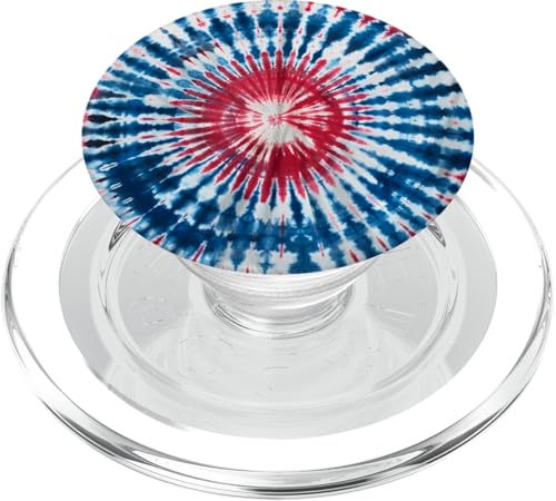 Tie Dye Swirl Blau PopSockets PopGrip für MagSafe Tie Dye Swirl Blau PopSockets PopGrip für MagSafe von Colorful Tie Dye Accessories