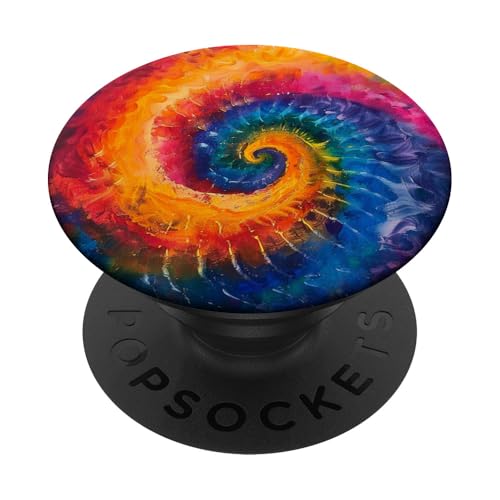 Tie Dye Swirl PopSockets Klebender PopGrip Tie Dye Swirl PopSockets Klebender PopGrip von Colorful Tie Dye Accessories