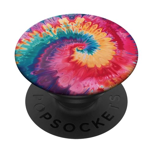 Tie Dye Swirl PopSockets Klebender PopGrip Tie Dye Swirl PopSockets Klebender PopGrip von Colorful Tie Dye Accessories