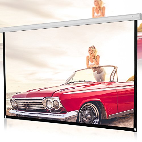 Beamer Leinwand,Colorful 100 Zoll HD Projektionsleinwand 16:9 von Colorful