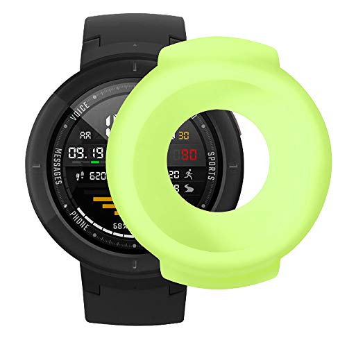 Colorful Für Huami Amazfit Verge Schutzhülle, All-Around Case Weiches TPU Schutz Hülle für Xiaomi Huami Amazfit Verge Smartwatch (Grün) von Colorful