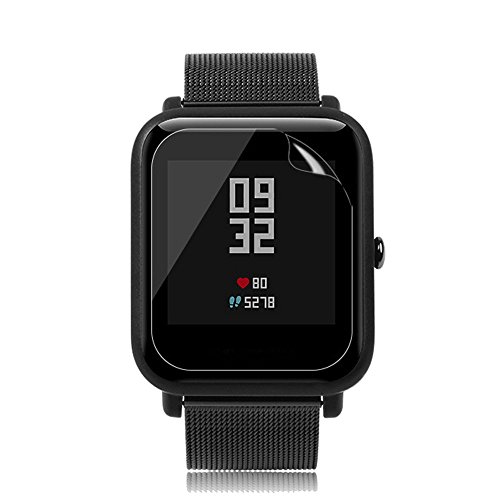 Colorful Für Xiaomi Huami Amazfit Bip Youth Watch Schutzfolie 3PCS Ultradünn Schutzfilm HD Transparent Displayschutzfolie für Xiaomi Huami Amazfit Bip Youth Watch von Colorful