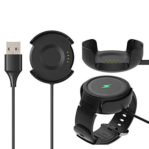 Colorful Ladeklemme Ladegerät USB Ladegerät Charging Kabel Dock Cradle für Huami Amazfit Verge Smartwtch von Colorful