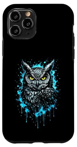 Eule Frost Art Nacht Natur Wildlife Dream Mystic Hülle für iPhone 11 Pro von Colorful