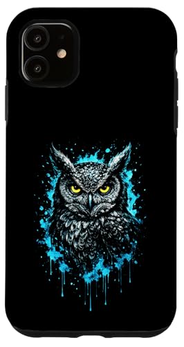 Eule Frost Art Nacht Natur Wildlife Dream Mystic Hülle für iPhone 11 von Colorful
