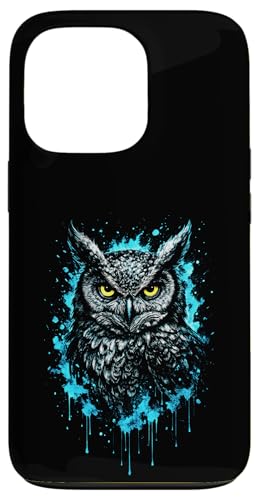 Eule Frost Art Nacht Natur Wildlife Dream Mystic Hülle für iPhone 13 Pro von Colorful