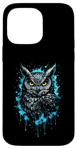 Eule Frost Art Nacht Natur Wildlife Dream Mystic Hülle für iPhone 14 Pro Max von Colorful