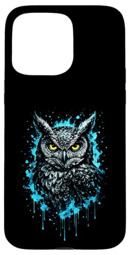 Eule Frost Art Nacht Natur Wildlife Dream Mystic Hülle für iPhone 15 Pro Max von Colorful