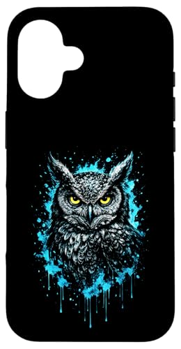 Eule Frost Art Nacht Natur Wildlife Dream Mystic Hülle für iPhone 16 von Colorful
