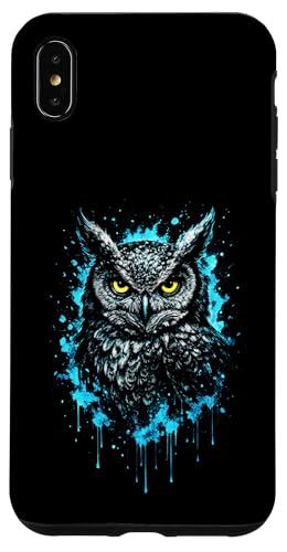Eule Frost Art Nacht Natur Wildlife Dream Mystic Hülle für iPhone XS Max von Colorful