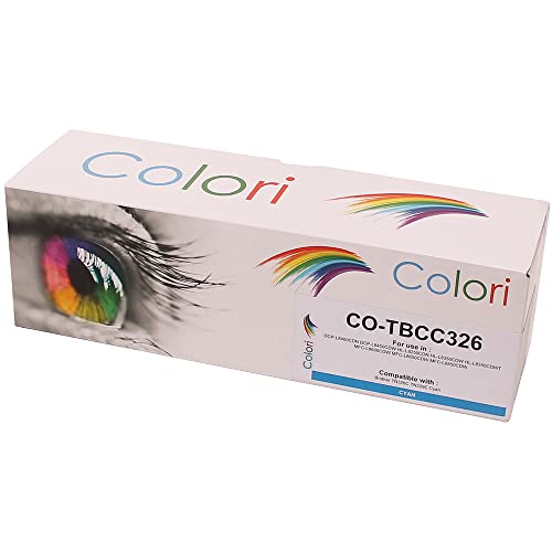 Alternativ Toner für Brother TN-326C TN-326 Cyan für DCP-L8400CDN DCP-L8450CDW HL-L8250CDN HL-L8350CDW HL-L8350CDWT MFC-L8600CDW MFC-L8650CDW MFC-L8850CDW von Colori von Colori