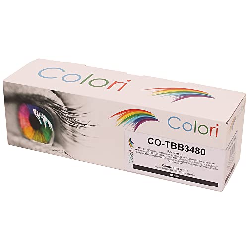 Colori Alternativ Toner für Brother TN-3480 für MFC-L5700DN MFC-L5750DW MFC-L6800DW MFC-L6800DWT MFC-L6900DW MFC-L6900DWT HL-L5000D HL-L5100DN HL-L5100DNT HL-L5200DW HL-L5200DWT HLL6250DN HLL6300 von Colori