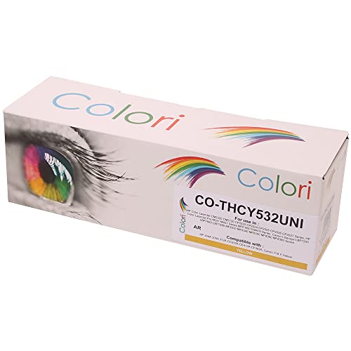 Colori Kompatibler Toner für Canon 718 Gelb für LBP-7200 LBP-7200c LBP-7200cdn LBP-7200cn LBP-7210cdn LBP-7660cdn LBP-7680cdn LBP-7680cx MF-720 Series MF-724cdw MF-726cdw MF-728cdw MF-729cdw MF-7 von Colori