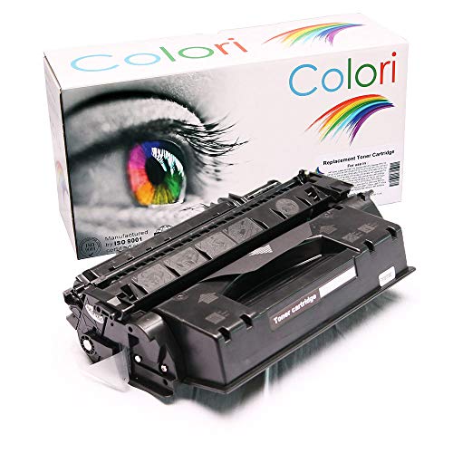 Colori Kompatibler Toner für Canon 719H Schwarz für LBP-251dw LBP-252dw LBP-253dw LBP-253x LBP-6300dn LBP-6310dn LBP-6650dn LBP-6670dn LBP-6680x MF-411dw MF-414dw MF-416dw MF-418xs MF-419dw von Colori