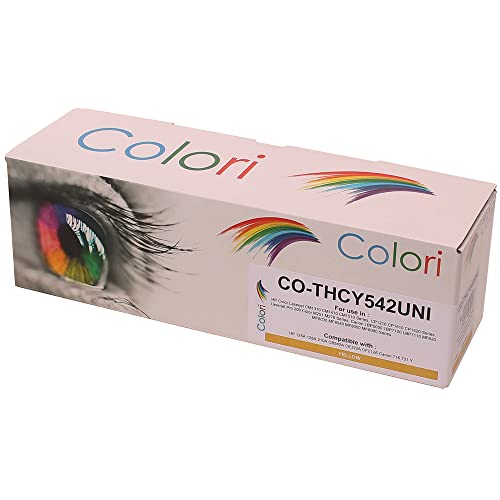 Colori Alternativ Toner für HP 131A CF212A Gelb für HP Laserjet Pro 200 Color M251 M251n M251nw HP Laserjet Pro 200 Color M276 M276n M276nw von Colori