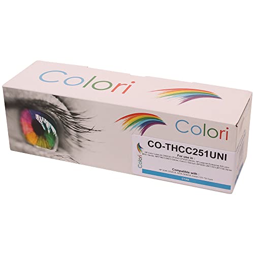 Colori Alternativ Toner für HP 507A CE401A Cyan für HP Laserjet Enterprise 500 Color M551dn M551n M551 Series M551xh M575c M575dn M575f M575 Flow MFP M570dn M570dw von Colori