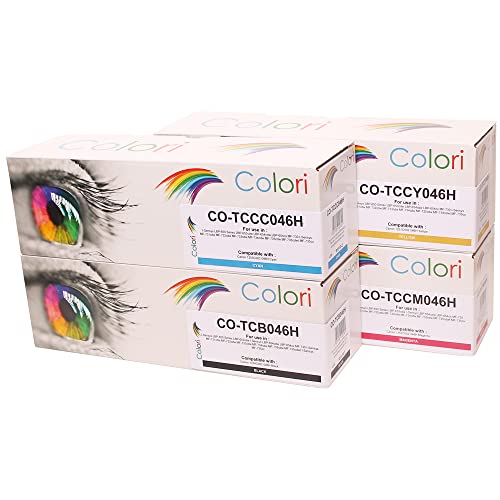 Set 4x alternativ Toner für Canon 046H 046 für I-Sensys LBP-650 Series LBP-653cdw LBP-654cdw LBP-654cx MF-730 MF-731cdw MF-732cdw MF-733cdw MF-734cdw MF-735cdw MF-735cdwt MF-735cx von Colori Set 4x alternativ Toner für Canon 046H 046 für I-Sensys LBP-650 Series LBP-653cdw LBP-654cdw LBP-654cx MF-730 MF-731cdw MF-732cdw MF-733cdw MF-734cdw MF-735cdw MF-735cdwt MF-735cx von Colori von Colori