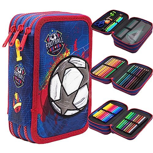 Colorino F067652, Mäppchen Jumper 3 Football, Multicolor Colorino F067652, Mäppchen Jumper 3 Football, Multicolor von Colorino