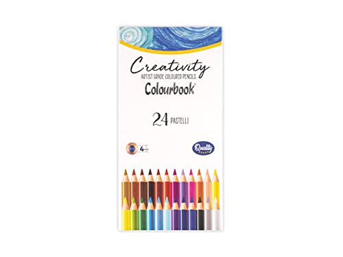 Colourbook Creativity – 24 Buntstifte mit Pastellfarben Colourbook Creativity – 24 Buntstifte mit Pastellfarben von Colourbook