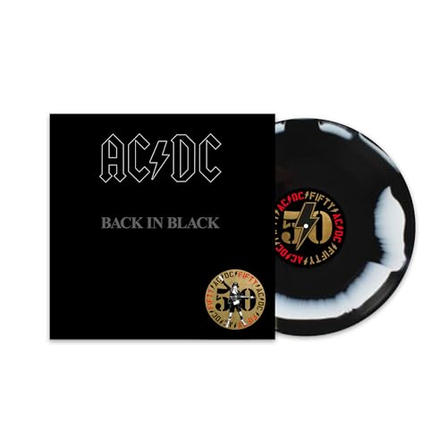 Back In Black: 50th Anniversary - Black & White Marble Colored Vinyl [Vinyl LP] von Columbia Europe