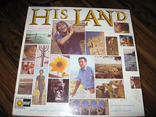 His Land - Soundtrack Cliff Richard And Cliff Barrows with Ralph Carmichael Orchestra and Chorus, The LP von Columbia