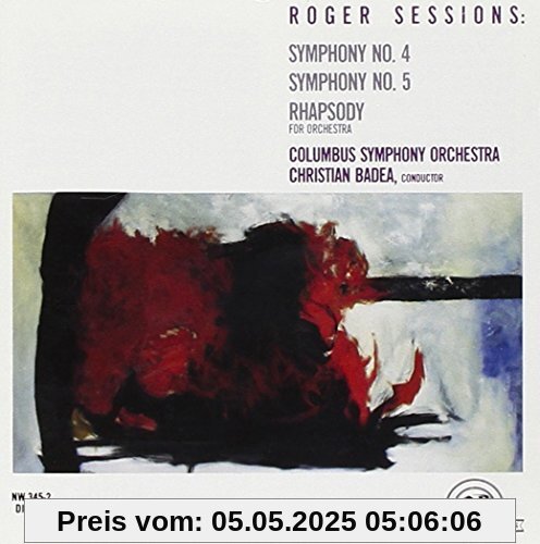 Sessions: Sinfonie 4,Sinfonie 5,Rhapsody von Columbus Symphony Orchestra