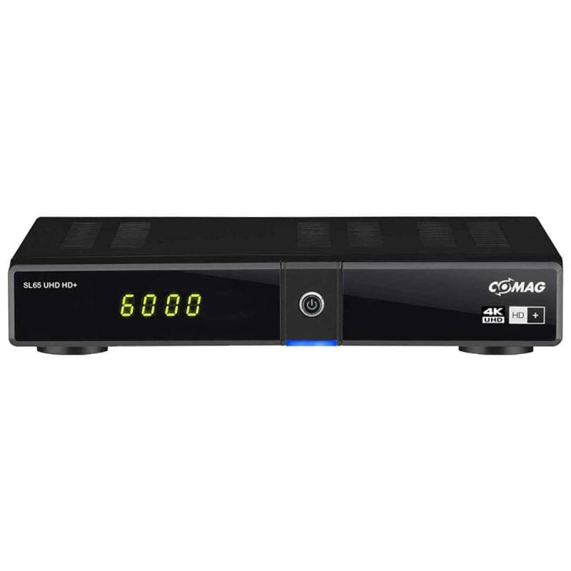Comag SL65 UHD HD+ Sat Receiver (4K UHD DVB-S2 HDMI Karte bis zum 23.04.2024 aktiv) B-Ware von Comag