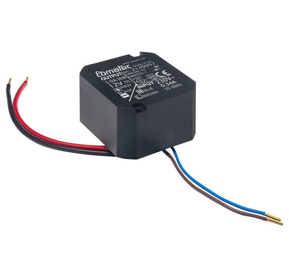 Comatec Comatec ORH3612Y Schaltnetzteil 12 V 3.0 A 36 W AC/DC-Einbaunetzteil Comatec Comatec ORH3612Y Schaltnetzteil 12 V 3.0 A 36 W AC/DC-Einbaunetzteil von Comatec