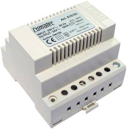 Comatec TBD2/018.24/F4 Hutschienen-Netzteil (DIN-Rail) 24 V/AC 0.75A 18 VA Inhalt 1St. von Comatec