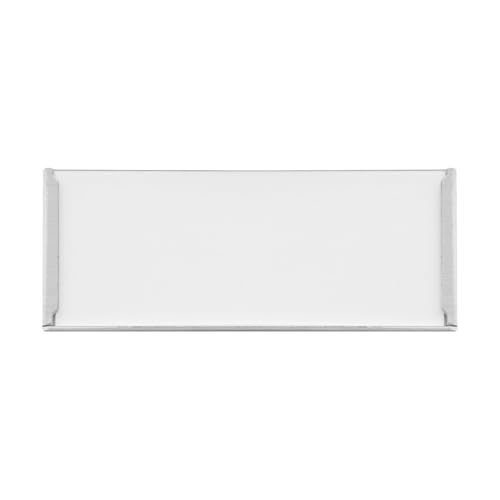 CombiCraft Etikettenhalter Kunststoff selbstklebend 75x30mm in Silber - pro 5 Stück von CombiCraft