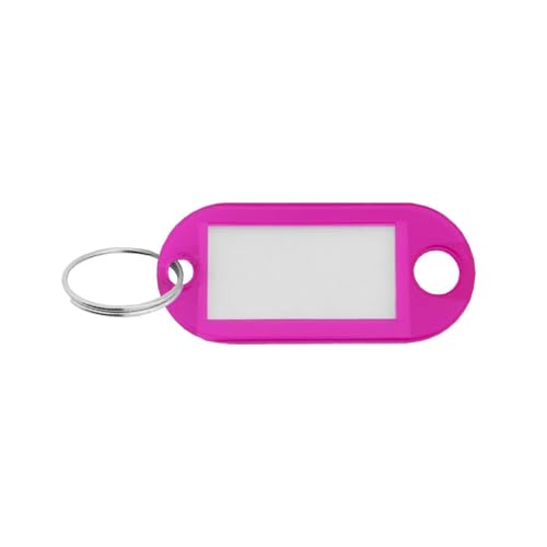 CombiCraft Schlüsseletiketten 48x22mm Aktionsmodell, rosa, 100 Stück, Etiketten für Schlüssel mit Papier zum Personalisieren, beschreibbar mit Stift, Bleistift oder Stift CombiCraft Schlüsseletiketten 48x22mm Aktionsmodell, rosa, 100 Stück, Etiketten für Schlüssel mit Papier zum Personalisieren, beschreibbar mit Stift, Bleistift oder Stift von CombiCraft