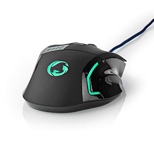 Combusters 8 Tasten Gamer Gaming USB Maus 8D 4000dpi mit LED Beleuchtung von Combusters