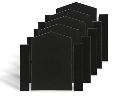 Comedes Ersatz Schaumfilter-Set kompatibel mit Miele Trockner | einsetzbar statt Miele Filter 6057930 und 9688381 (5er Set) von Comedes