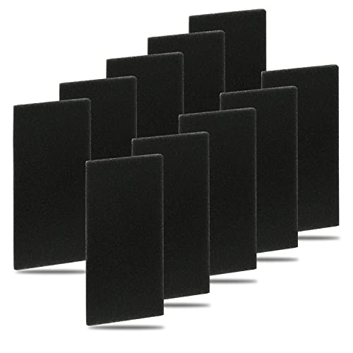 Comedes Filter für Bauknecht Privileg Whirlpool Trockner | einsetzbar statt Original Filter 481010354757 | Schaumfilter Sockelfilter (10 Stück) von Comedes