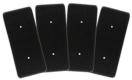 Comedes Filter kompatibel mit Samsung Trockner Wärmepumpentrockner | einsetzbar statt Samsung Filter DC62-00376A | Schaumfilter Sockelfilter (4 Stück) von Comedes