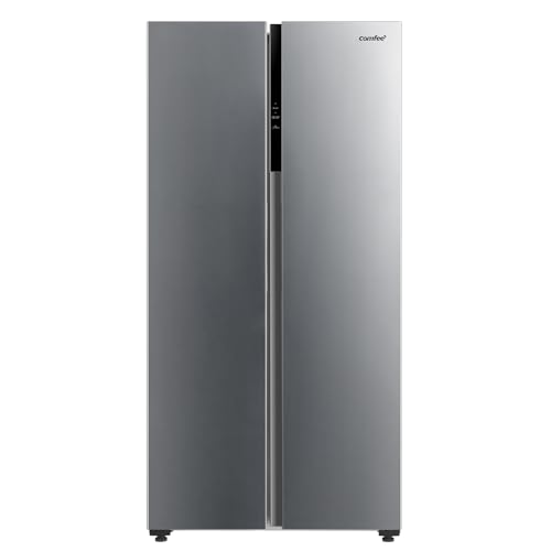 Comfee' RCS609IX2 Side-by-Side Kühl-/Gefrierkombination/No Frost/Inverter Compressor/177,5 cm hoch/271 L Kühlen/189 L Gefrieren/Doppelte Steuerung/SuperCool, Inox Comfee' RCS609IX2 Side-by-Side Kühl-/Gefrierkombination/No Frost/Inverter Compressor/177,5 cm hoch/271 L Kühlen/189 L Gefrieren/Doppelte Steuerung/SuperCool, Inox von Comfee