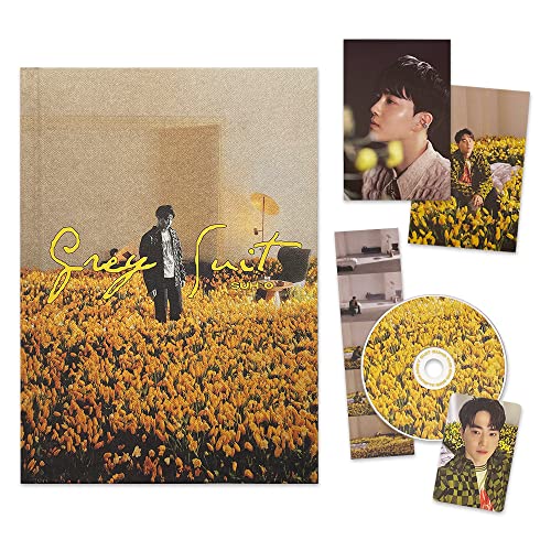 EXO SUHO - 2nd Mini Album [Grey Suit] (Color Ver.) Photo Book + CD-R + Bookmark + Postcard + Photo Card von ComfortneSS