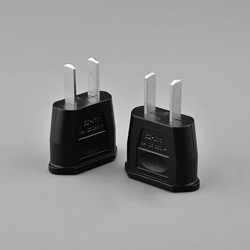 2 Stück Reiseadapter, Adapterstecker, EU to US Adapter, Adapter USA Deutschland Stecker, Reisestecker USA, für USA, China, Kolumbien, Japan, Kanada, Mexiko, Kanada, Mexiko 2 Stück Reiseadapter, Adapterstecker, EU to US Adapter, Adapter USA Deutschland Stecker, Reisestecker USA, für USA, China, Kolumbien, Japan, Kanada, Mexiko, Kanada, Mexiko von Comforty