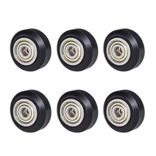 6 Stück Ender 3 Rollen Kugellager 3d Drucker POM Rad für Ender 3 V2/Neo,Ender 3 S1,Ender 5/6/7,CR6 SE/CR10 Smart Pro/CR10S Pro V2,Kobra,Vyper,Chiron,Neptune,Aquila Series,Tevo Tarantula 6 Stück Ender 3 Rollen Kugellager 3d Drucker POM Rad für Ender 3 V2/Neo,Ender 3 S1,Ender 5/6/7,CR6 SE/CR10 Smart Pro/CR10S Pro V2,Kobra,Vyper,Chiron,Neptune,Aquila Series,Tevo Tarantula von Comforty