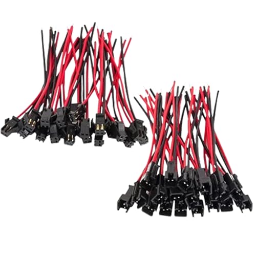 10 Paar JST SM 2 Poliger Stecker Männlichen und Weiblichen für LED-Downlights und Deckenleuchten 10 Paar JST SM 2 Poliger Stecker Männlichen und Weiblichen für LED-Downlights und Deckenleuchten von Comforty
