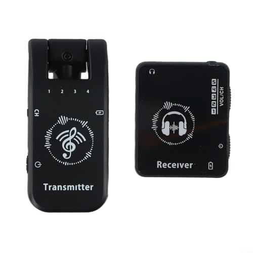 ComfyHarbor 2,4 GHz Wireless Earphone Monitor Transmission Set Stage Headphone Receiver With Rechargeable Battery Professional Sound Quality Low Latency ComfyHarbor 2,4 GHz Wireless Earphone Monitor Transmission Set Stage Headphone Receiver With Rechargeable Battery Professional Sound Quality Low Latency von ComfyHarbor