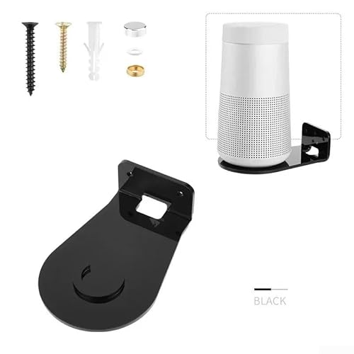 ComfyHarbor Wandhalterung für Lautsprecher, robustes Acryl, für Bose, für SoundLink Revolve, perfekt für Heim-Audio-Setup (schwarz) von ComfyHarbor