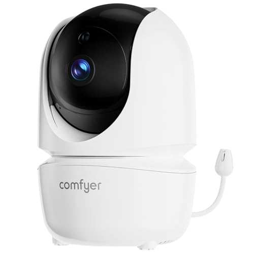 comfyer babyphone mit Kamera Tragbares Vox-Funktion Temperatursensor Nachtsicht-Video-Babyfon 2,4 Ghz, Kamera Überwachung Innen Baby Monitor Gegensprechanlage Schlaflieder Lange Akkulaufzeit, 1080P comfyer babyphone mit Kamera Tragbares Vox-Funktion Temperatursensor Nachtsicht-Video-Babyfon 2,4 Ghz, Kamera Überwachung Innen Baby Monitor Gegensprechanlage Schlaflieder Lange Akkulaufzeit, 1080P von Comfyer