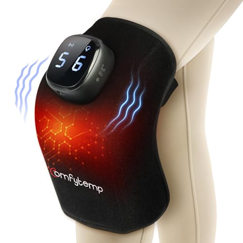 Comfytemp Kabellos Massagegerät Kniewärmer mit 15Wh Akku, 3D Heizkissen mit USB 9 Wärmestufen 5 Vibrationmoden 15min Abschaltautomatik, Kniebandage Kontrolle per Knopfdruck und App Comfytemp Kabellos Massagegerät Kniewärmer mit 15Wh Akku, 3D Heizkissen mit USB 9 Wärmestufen 5 Vibrationmoden 15min Abschaltautomatik, Kniebandage Kontrolle per Knopfdruck und App von Comfytemp
